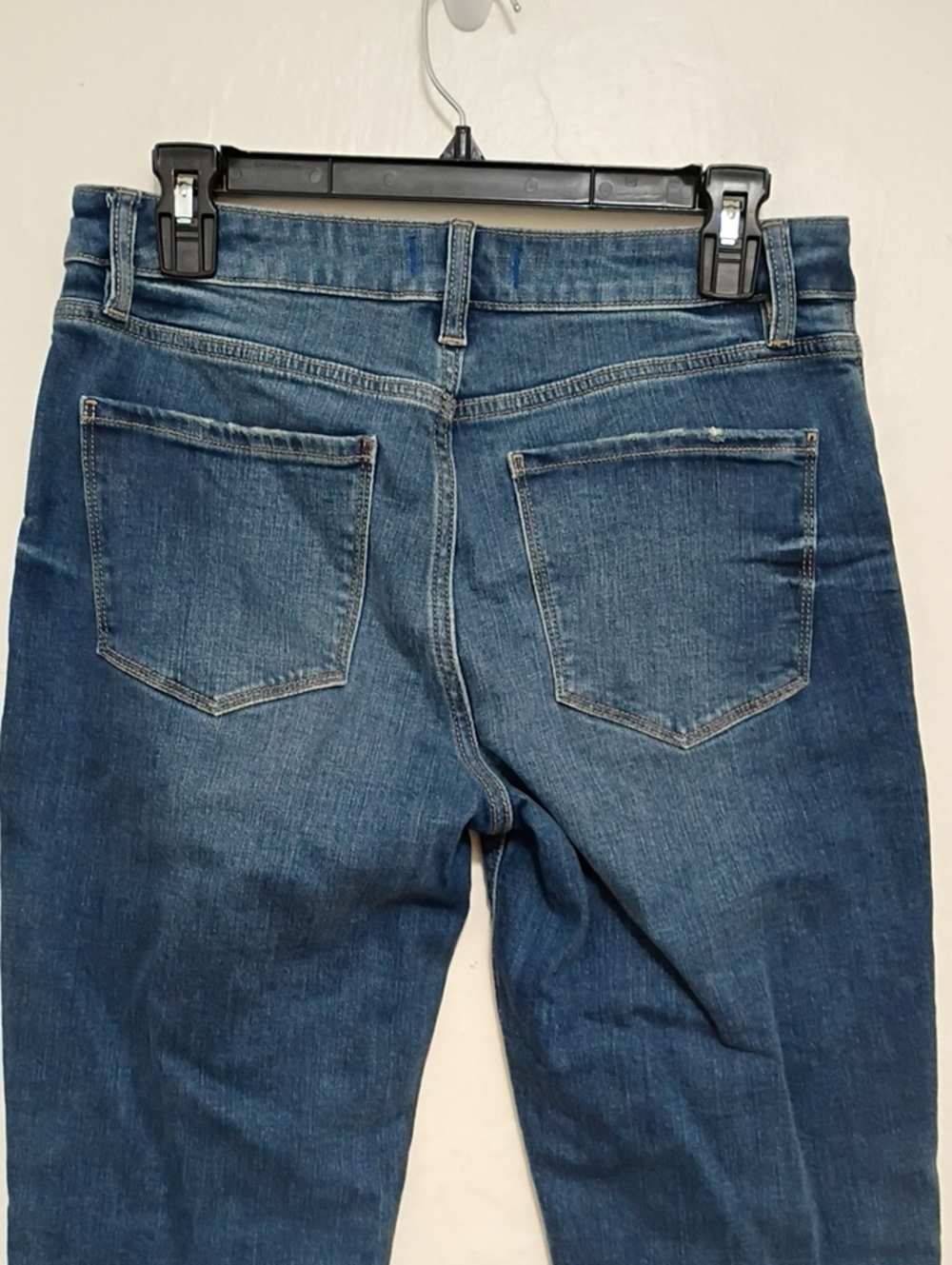 Studio Blue Mid Rise Distressed Slim Straight Leg Jeans Size 28 - Picture 4 of 8